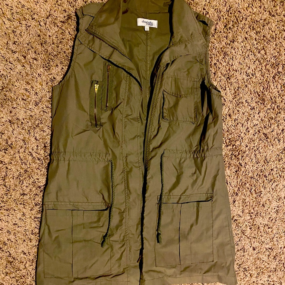 Charlotte Russe vest - Like new!